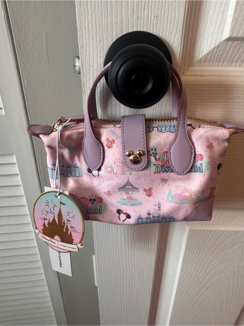 Disney Parks x Stoney Clover Lane Disneyland Pouchette Crossbody Bag